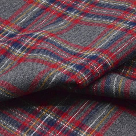 wool plaid by the yard